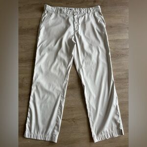Nike Golf Pants Mens 36 x 30 Khaki Dri Fit Performance Stretch